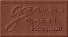 Hospital Custom Chocolate Bar